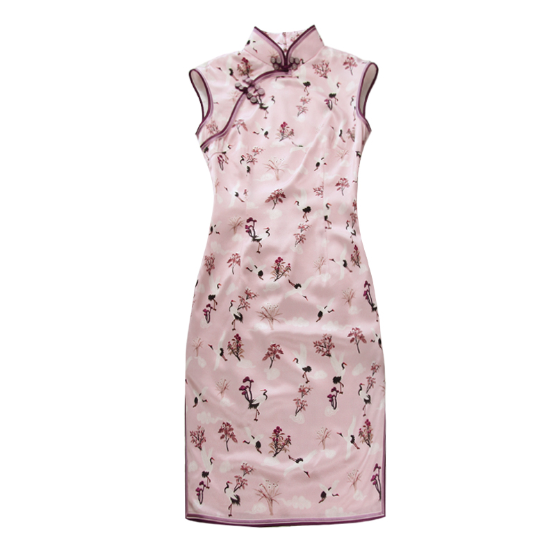 四款別樣小清新旗袍，甜美文藝福連文苑旗袍