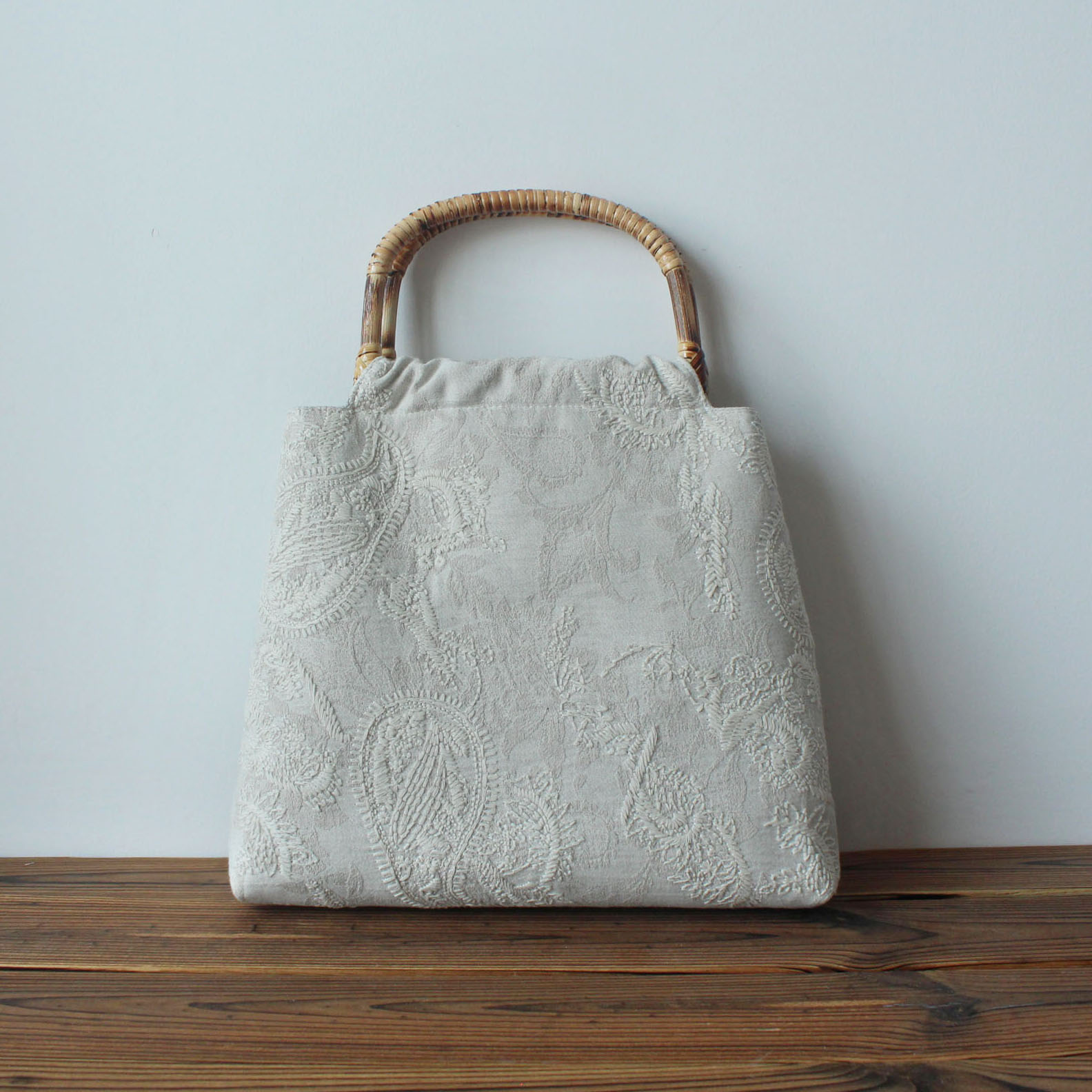 清新脫俗手工包，福連文苑刺繡手工包包