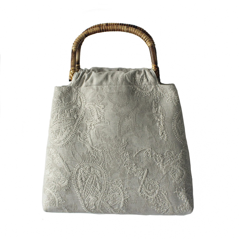 清新脫俗手工包，福連文苑刺繡手工包包