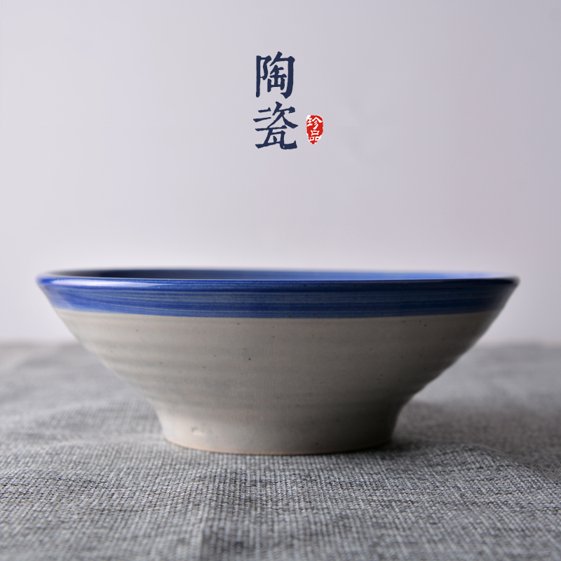 風格各異的陶瓷斗笠碗，簡約大氣陶瓷碗