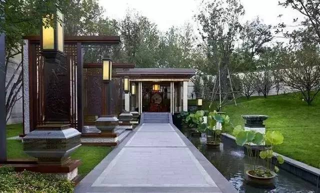 論新中式建筑中的景觀手法，傳統(tǒng)藝術(shù)構(gòu)造