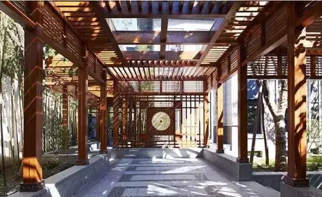 論新中式建筑中的景觀手法，傳統(tǒng)藝術(shù)構(gòu)造