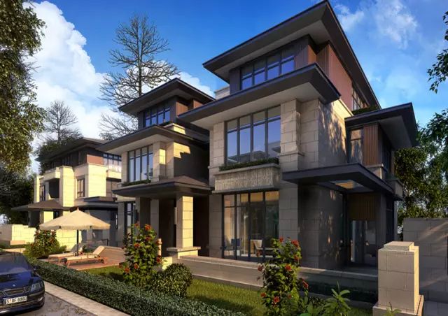 新中式建筑，禮序東方美學(xué)傳承