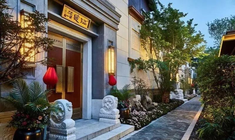 100個(gè)新中式入口，中國新中式建筑的精髓