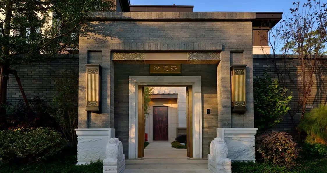 100個(gè)新中式入口，中國新中式建筑的精髓