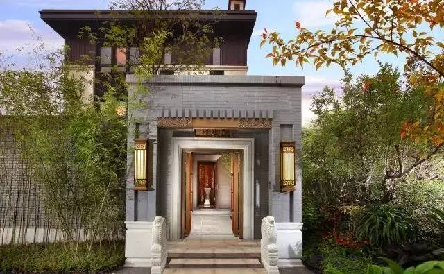 100個(gè)新中式入口，中國新中式建筑的精髓