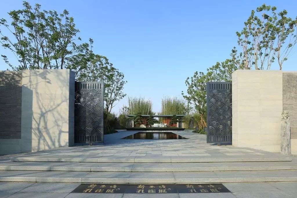 100個(gè)新中式入口，中國(guó)新中式建筑的精髓