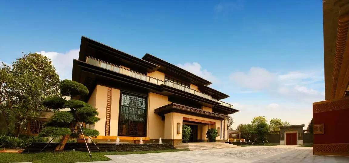 100個(gè)新中式入口，中國(guó)新中式建筑的精髓