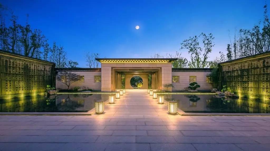 100個(gè)新中式入口，中國(guó)新中式建筑的精髓