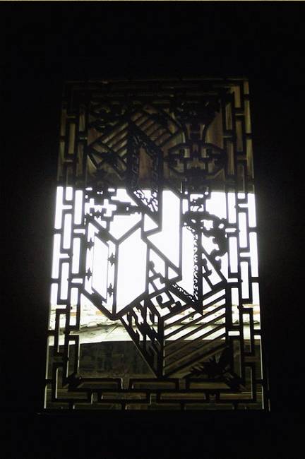 古建筑的眼睛，花樣隔窗