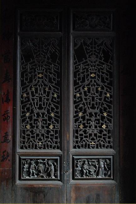 古建筑的眼睛，花樣隔窗