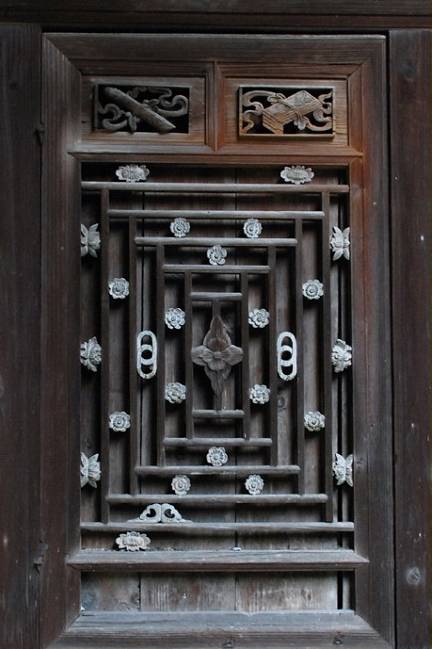 古建筑的眼睛，花樣隔窗