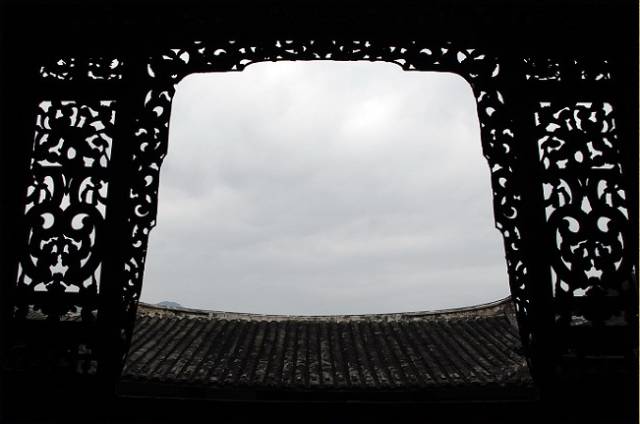 古建筑的眼睛，花樣隔窗