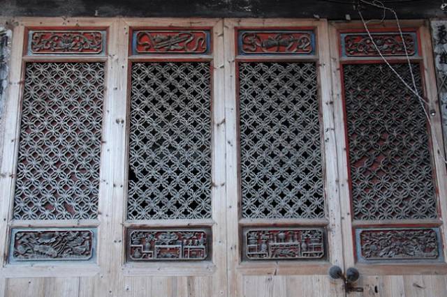 古建筑的眼睛，花樣隔窗
