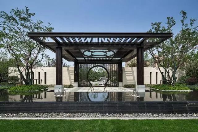 來自時(shí)光花絮，新中式建筑