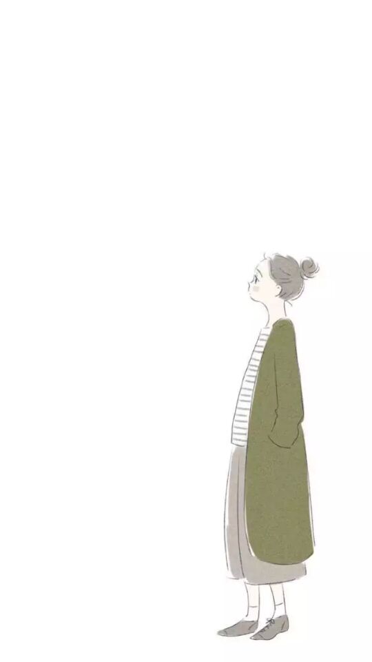 6款文藝清新唯美氣質(zhì)女孩插畫圖片