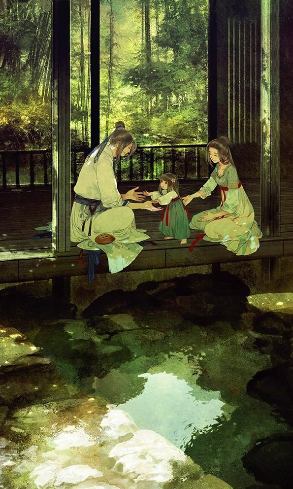 6款唯美古風(fēng)圖片：用我三生煙火，換你一世迷離