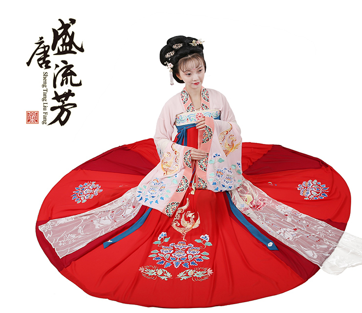 盛唐流芳漢服，窈窕淑女漢服美女