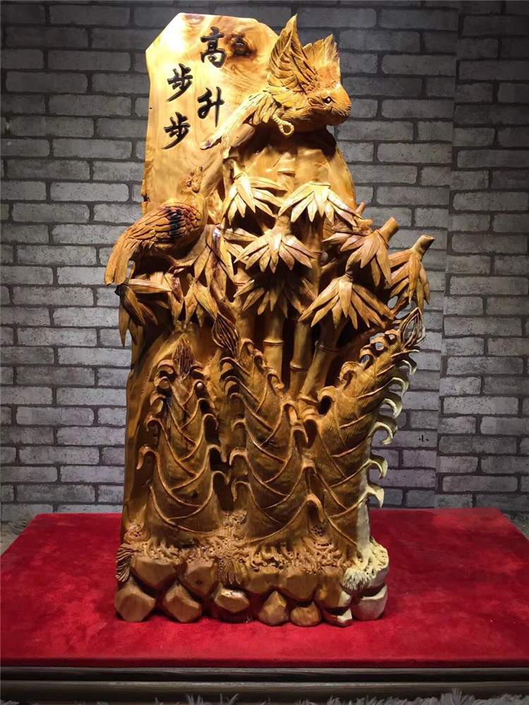 七款栩栩如生的木雕，精美絕倫的木雕