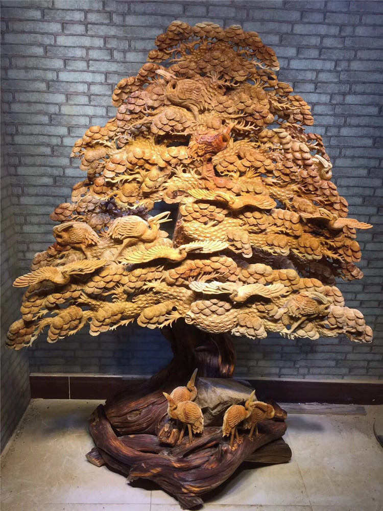 七款栩栩如生的木雕，精美絕倫的木雕