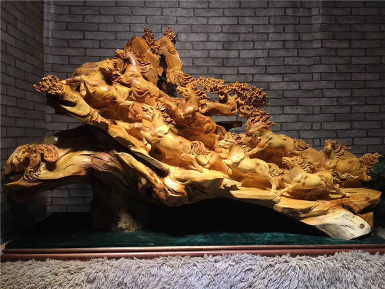 七款栩栩如生的木雕，精美絕倫的木雕