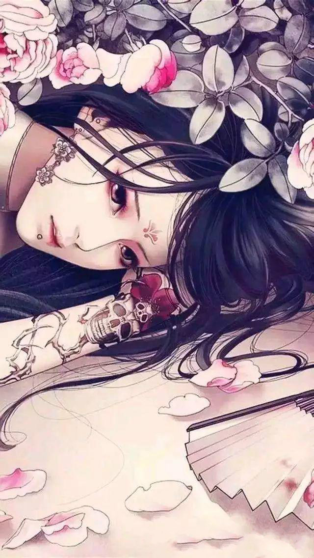 唯美古風網(wǎng)名：長發(fā)綰君心