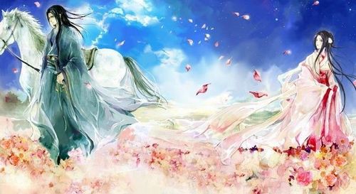 唯美古風(fēng)圖片：若相依，莫別離