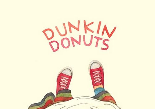 復(fù)古的插畫：怦然心動