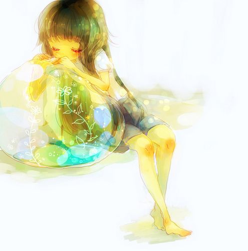 唯美女生插畫圖片，4款超萌小女生