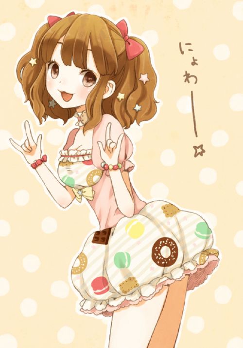 4款萌系插畫圖片，笑口常開！