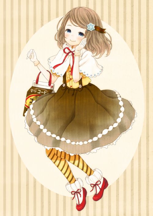 4款萌系插畫圖片，笑口常開！