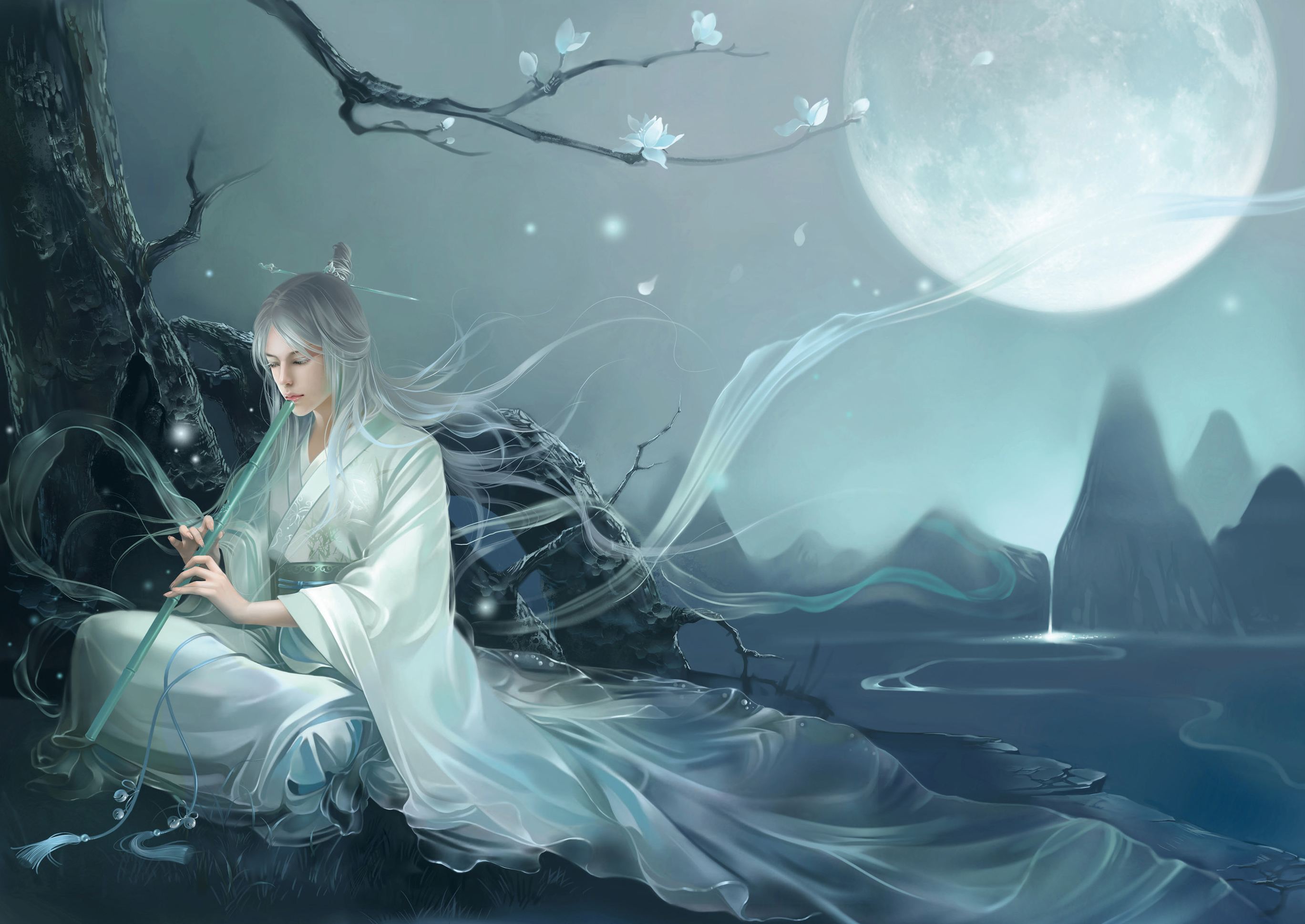 文藝古風網名：空無〆伊人