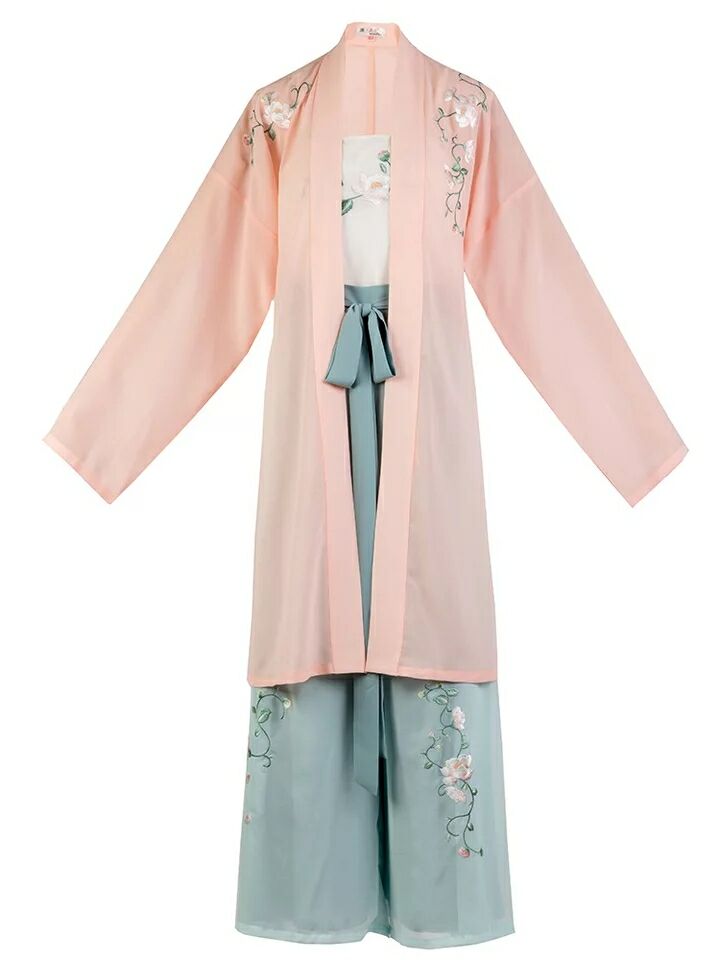 玉簟傳統(tǒng)漢服，福連文苑刺繡古裝圖片