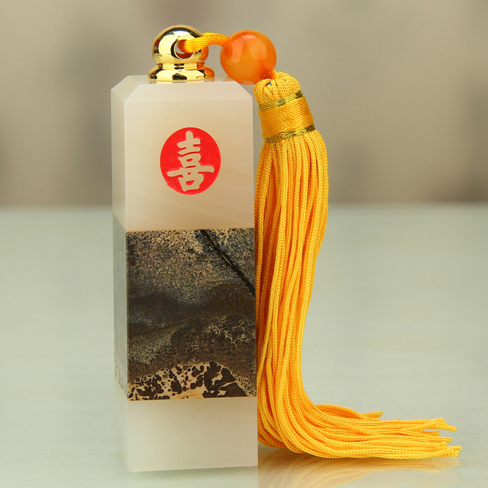 文人雅趣，書(shū)案印璽