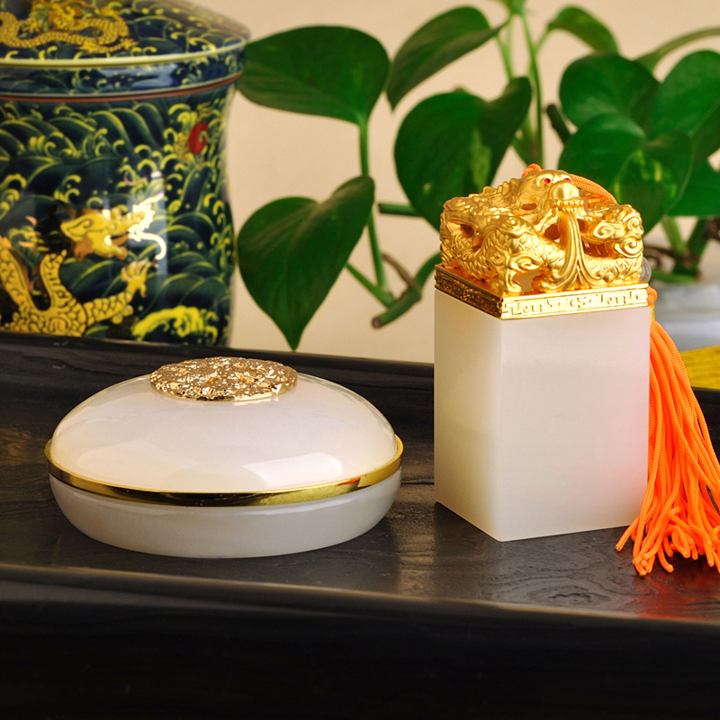 金絲入扣，細(xì)膩晶瑩的文房印璽（四）