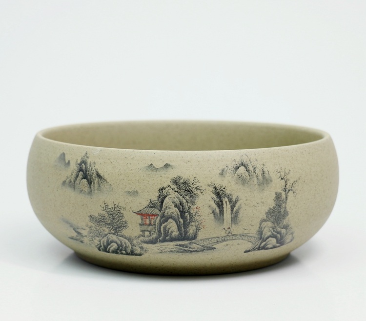 瓷畫(huà)·水盂（三）