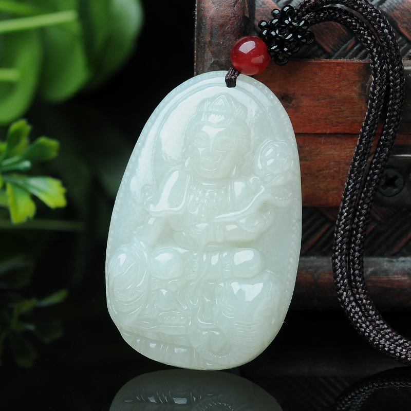 和田玉守護神吊墜