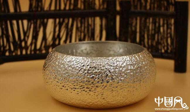 9999千足銀，純手工純銀建水