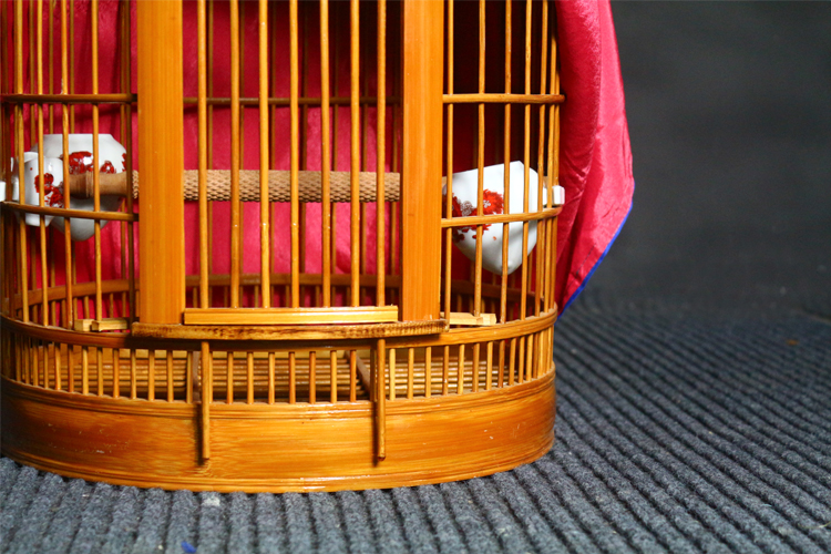 畫眉鳥籠，竹子老料四川籠