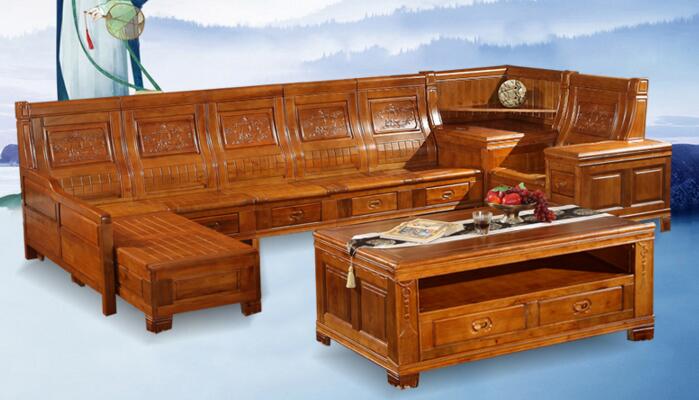 新中式香樟木質(zhì)沙發(fā)雕花，香樟木家具優(yōu)點(diǎn)