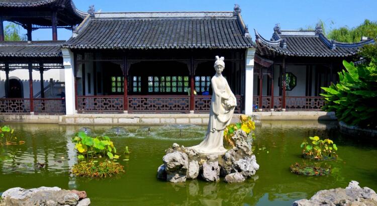 江南第一名湖，莫愁湖水榭風光