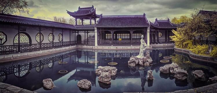 江南第一名湖，莫愁湖水榭風光