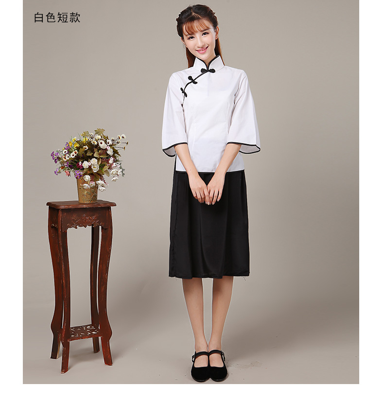 五四青年裝民國(guó)學(xué)生裝畢業(yè)校服
