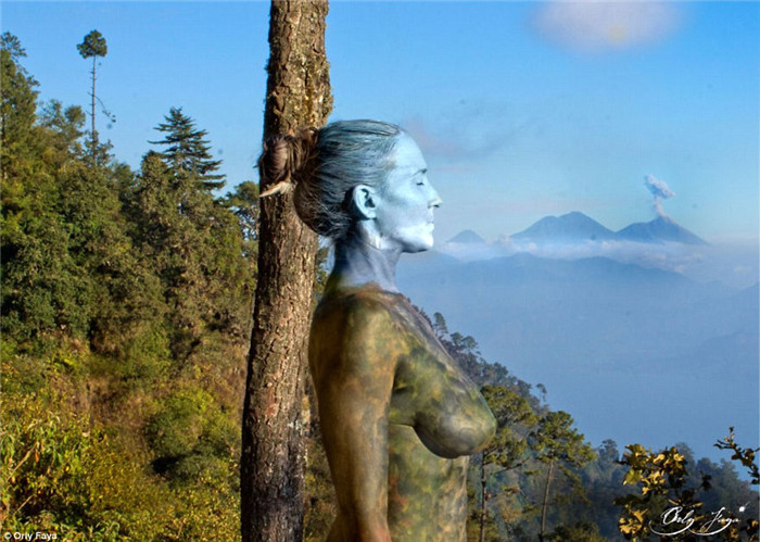 人體彩繪，美翻了人體彩繪圖片