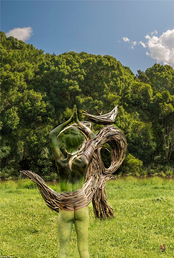人體彩繪，美翻了人體彩繪圖片