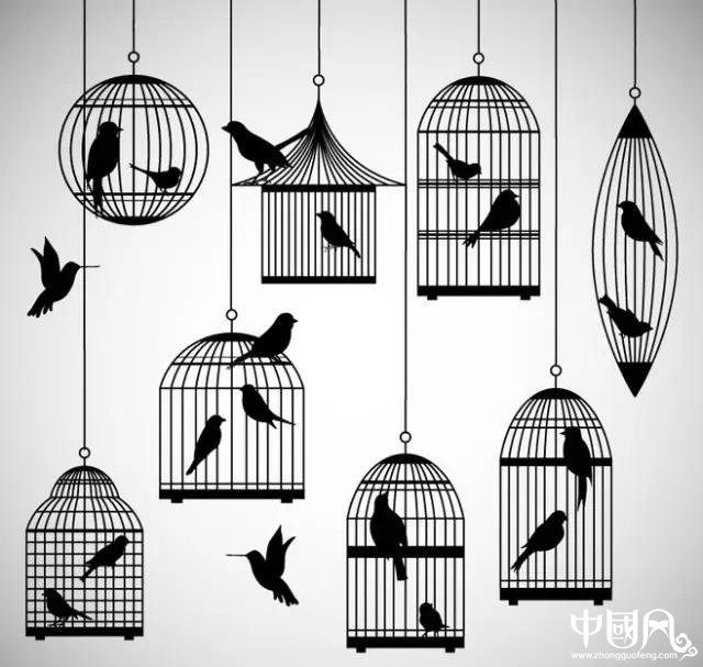 最美福連文苑鳥籠