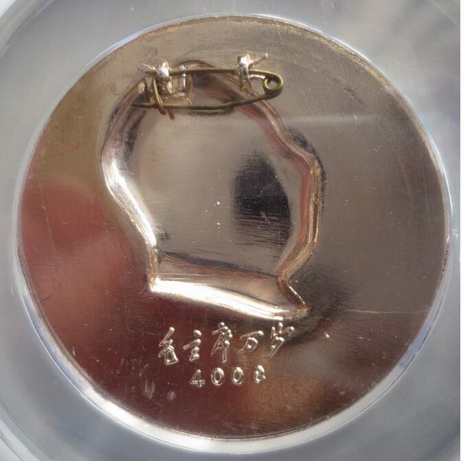 毛澤東像章收藏:全國山河一片紅