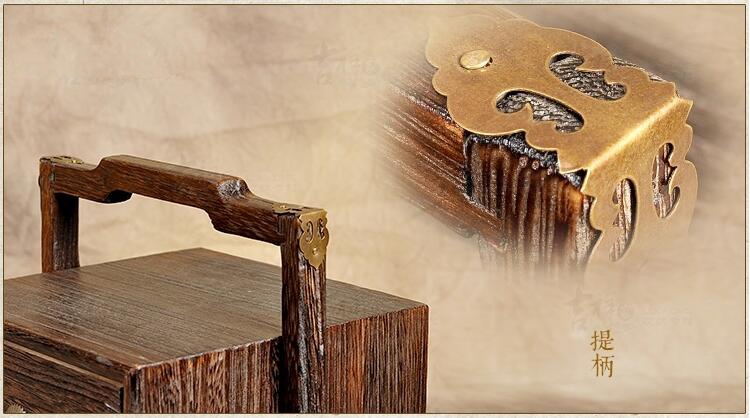 福連文苑實(shí)木首飾提盒