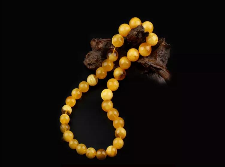 琥珀老蜜蠟佛珠念珠