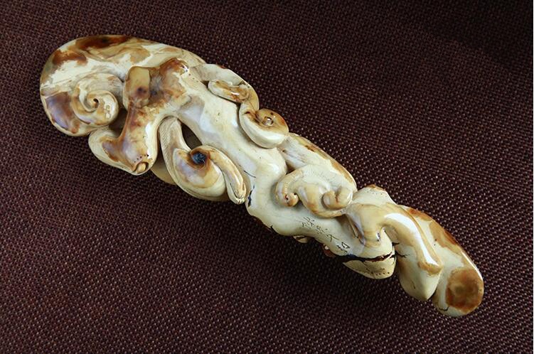 緬甸琥珀雕刻件，琥珀鑒別方法